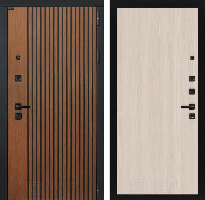 Входная дверь Лабиринт STORM 05 - Ясень светлый