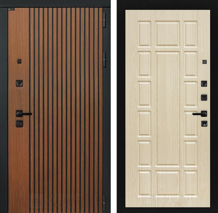 Входная дверь Лабиринт STORM 12 - Беленый дуб