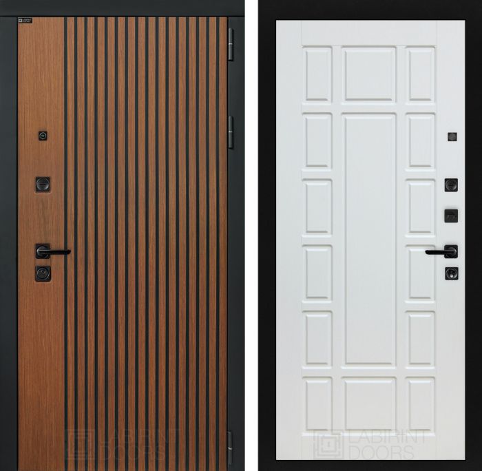 Входная дверь Лабиринт STORM 12 - Белое дерево