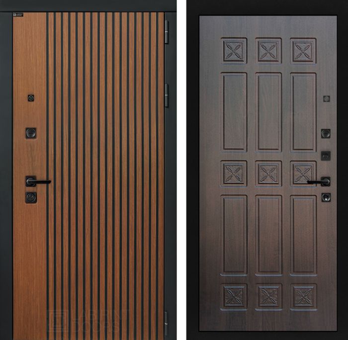 Входная дверь Лабиринт STORM 16 - Алмон 28 (Винорит)