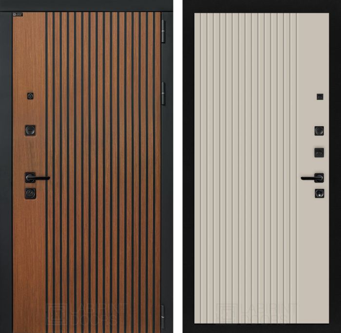 Входная дверь Лабиринт STORM замок Mottura 29 - Капучино