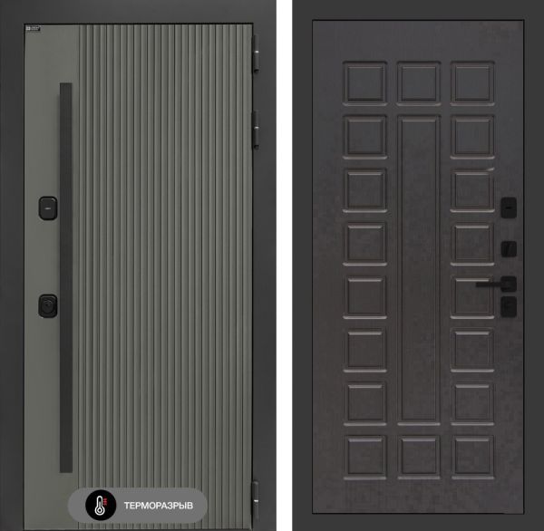Входная дверь Лабиринт Термолаб 1 тепло 04 – Венге