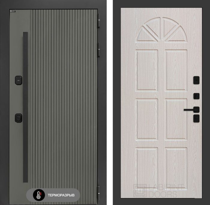 Входная дверь Лабиринт Термолаб 1 тепло 15 – Алмон 25