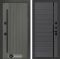 Входная дверь Лабиринт Термолаб 1 тепло 22 – Графит софт с молдингом