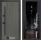 Входная дверь Лабиринт Термолаб 1 тепло с зеркалом (тонированное) Максимум – Черный кварц