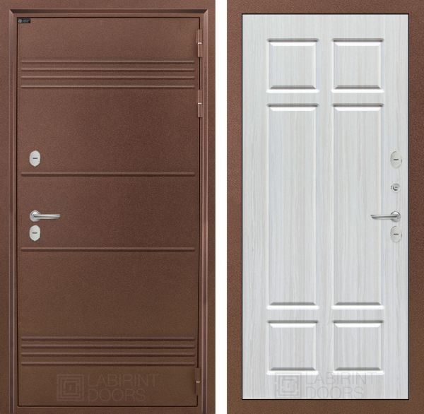 Входная дверь Лабиринт ТЕРМО ЛАЙТ 08 - Кристалл вуд