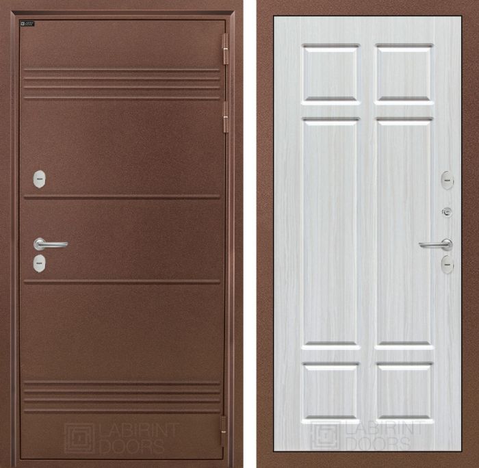 Входная дверь Лабиринт ТЕРМО ЛАЙТ 08 - Кристалл вуд