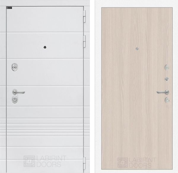 Входная дверь Лабиринт Трендо 05 - Ясень светлый