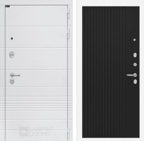 Входная дверь Лабиринт Трендо 29 - Черный кварц