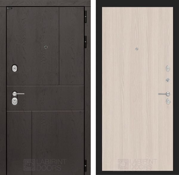 Входная дверь Лабиринт URBAN 05 - Ясень светлый