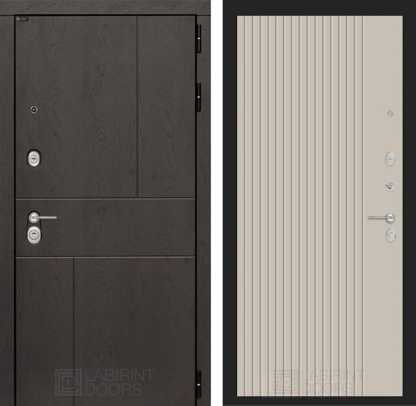 Входная дверь Лабиринт URBAN 29 - Капучино