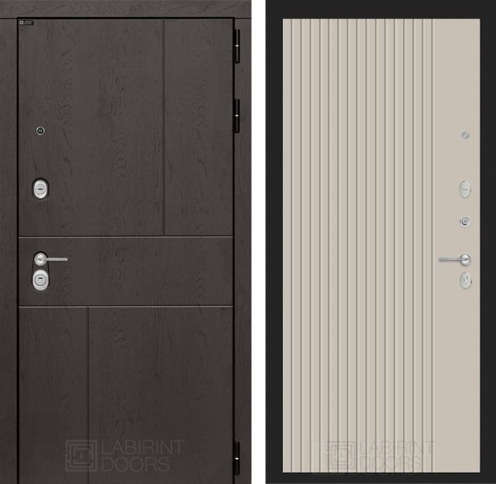 Входная дверь Лабиринт URBAN 29 - Капучино