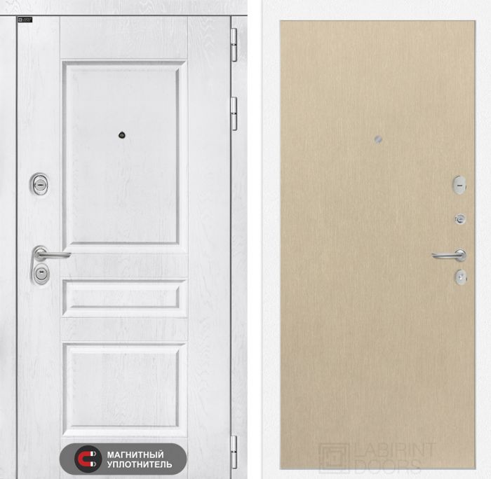 Входная дверь Лабиринт VERSAL 05 - Венге светлый