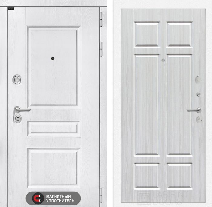 Входная дверь Лабиринт VERSAL 08 - Кристалл вуд