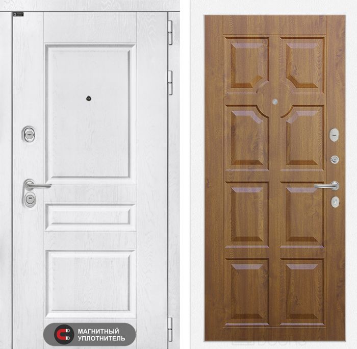 Входная дверь Лабиринт VERSAL 17 - Голден ОАК (Винорит)