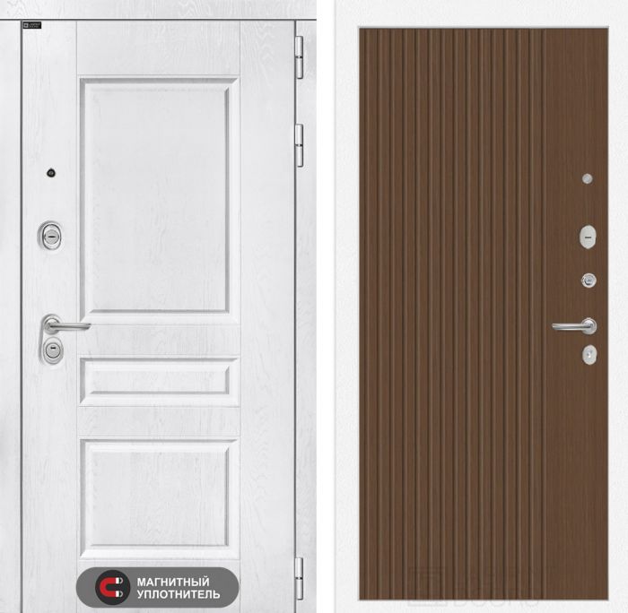 Входная дверь Лабиринт VERSAL 29 - Дуб кантри темный