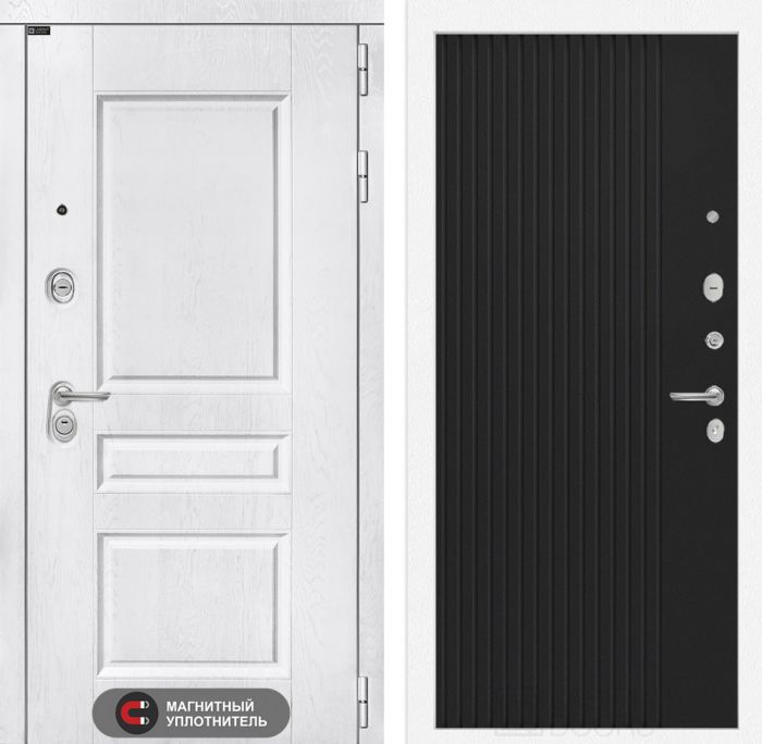 Входная дверь Лабиринт VERSAL 29 - Черный кварц