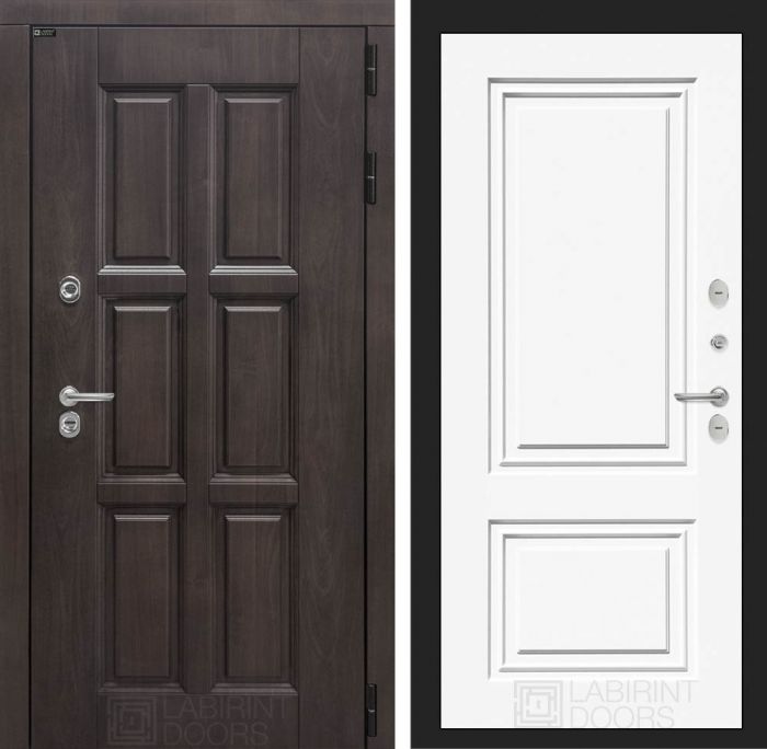 Входная дверь Лабиринт Лондон 26 - Эмаль RAL 9003