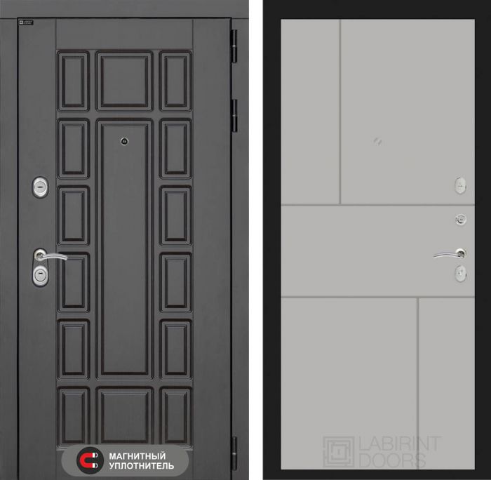 Входная дверь Лабиринт Нью-Йорк 21 - Грей софт