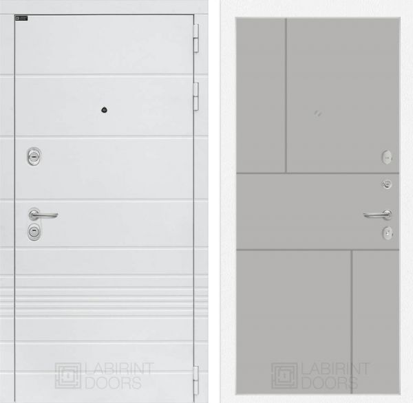 Входная дверь Лабиринт Трендо 21 - Грей софт