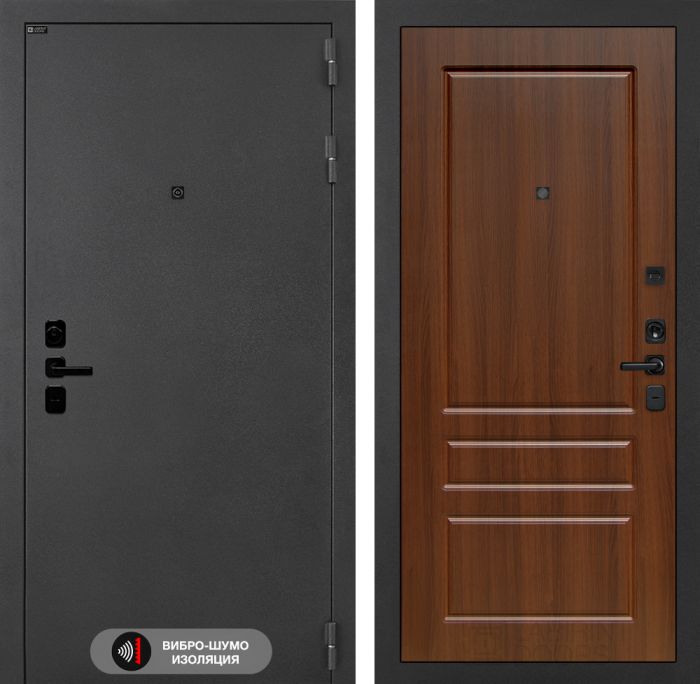 Входная дверь Лабиринт Соналаб 03 - Орех бренди