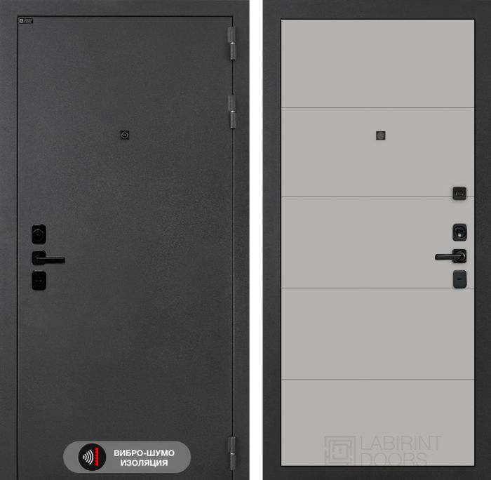 Входная дверь Лабиринт Соналаб 13 - Грей софт