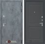 Входная дверь Лабиринт Бетон замок Mottura 11 - Графит софт