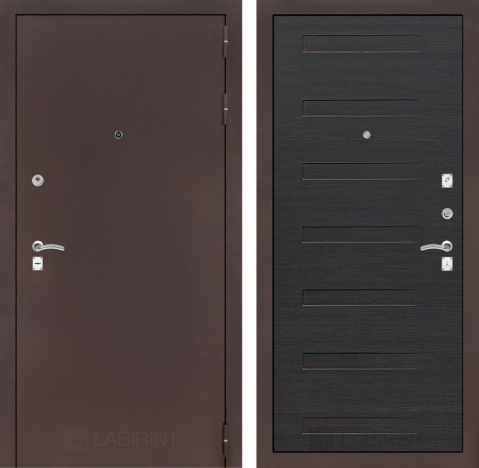 Входная дверь Лабиринт CLASSIC антик медный 14 - Эковенге