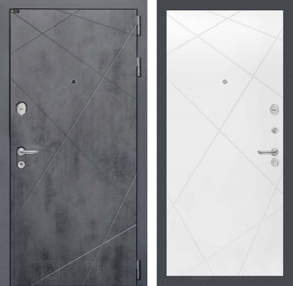 Входная дверь Лабиринт LOFT 24 - Белый софт