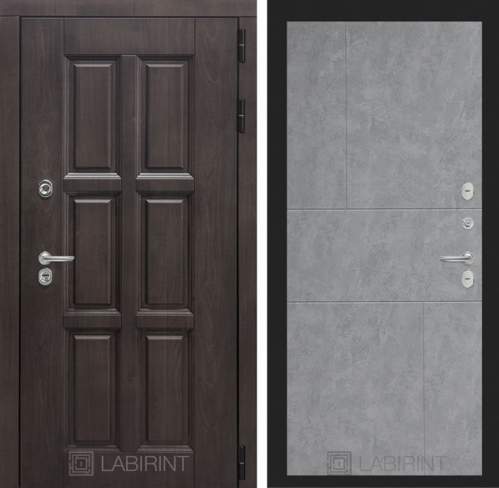 Входная дверь Лабиринт Лондон 21 - Бетон светлый