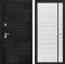 Входная дверь Лабиринт PAZL 22 - Белый софт, черный молдинг