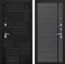Входная дверь Лабиринт PAZL 22 - Графит софт, черный молдинг