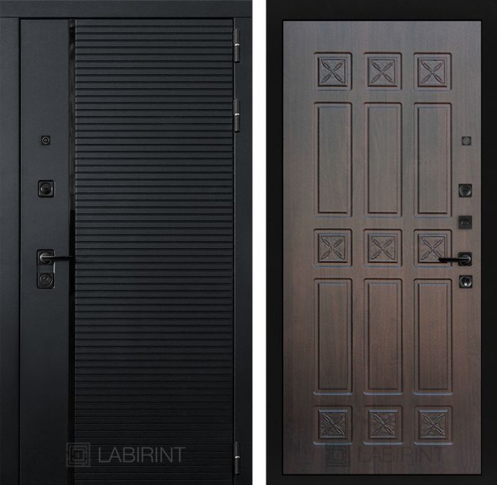 Входная дверь Лабиринт PIANO 16 - Алмон 28