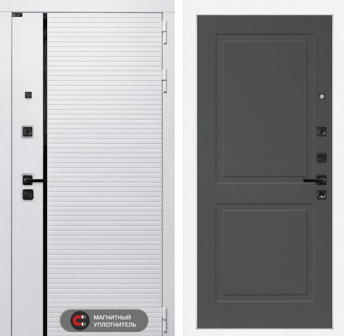 Входная дверь Лабиринт ROYAL 11 - Графит софт