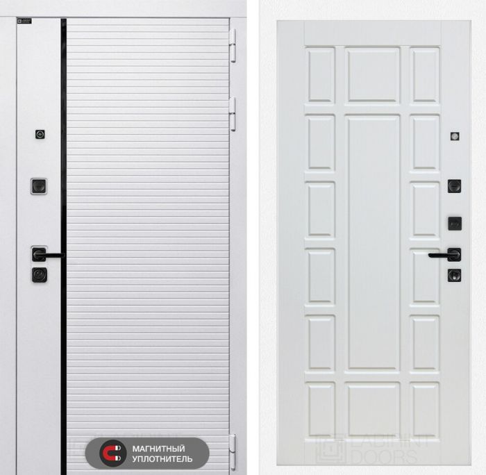 Входная дверь Лабиринт ROYAL 12 - Белое дерево