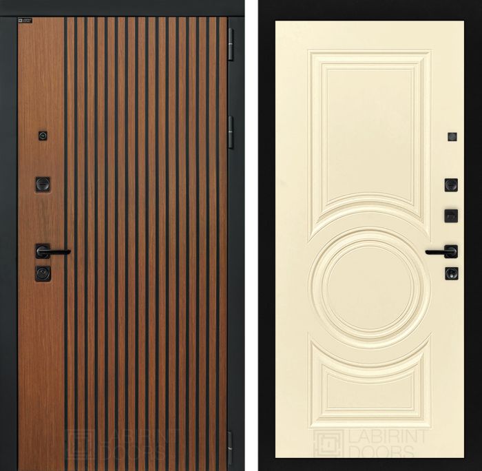 Входная дверь Лабиринт STORM 23 - Шампань софт