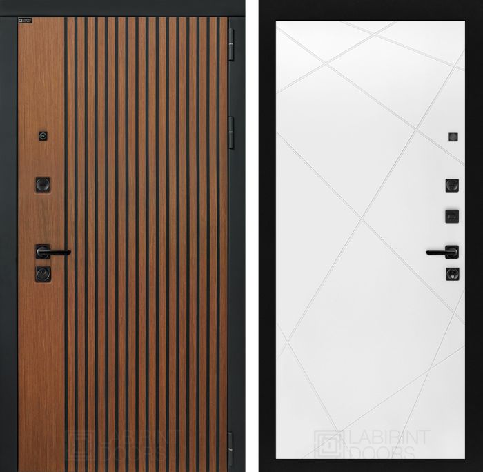 Входная дверь Лабиринт STORM 24 - Белый софт