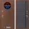 Входная дверь Лабиринт Термо Магнит 22 - Графит софт, черная вставка