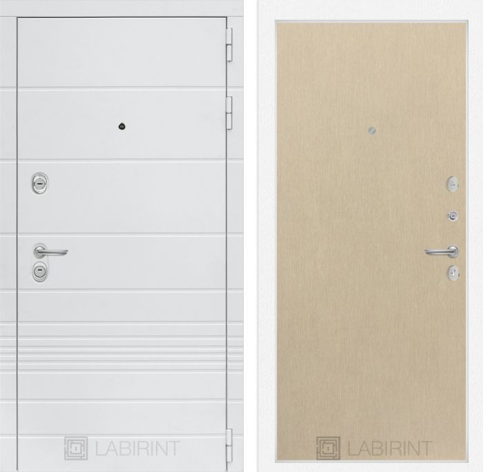 Входная дверь Лабиринт Трендо 05 - Венге светлый