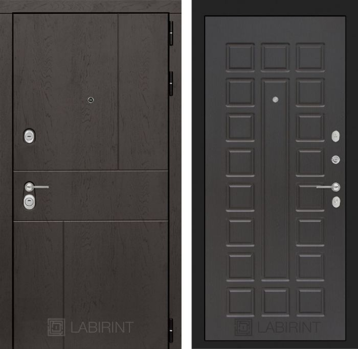 Входная дверь Лабиринт URBAN 04 - Венге