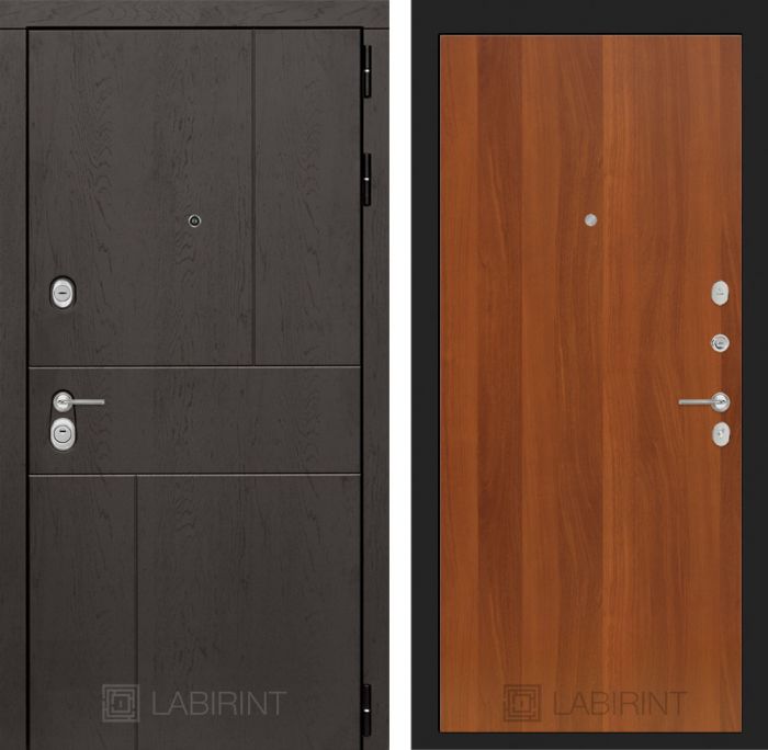 Входная дверь Лабиринт URBAN 05 - Итальянский орех