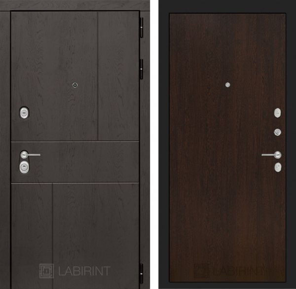 Входная дверь Лабиринт URBAN 05 - Венге