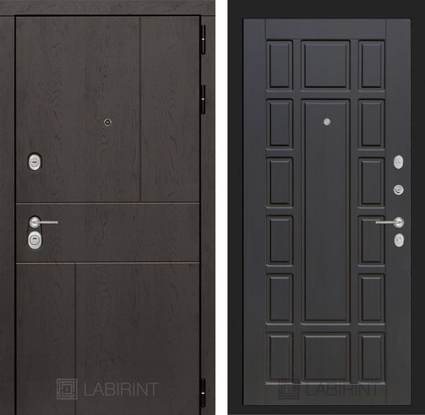Входная дверь Лабиринт URBAN 12 - Венге